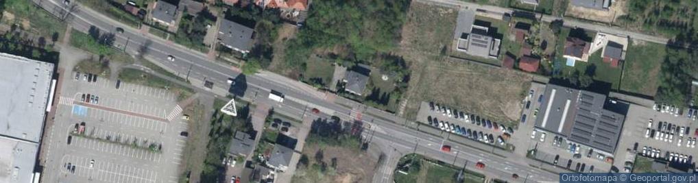 Zdjęcie satelitarne Żorska ul.