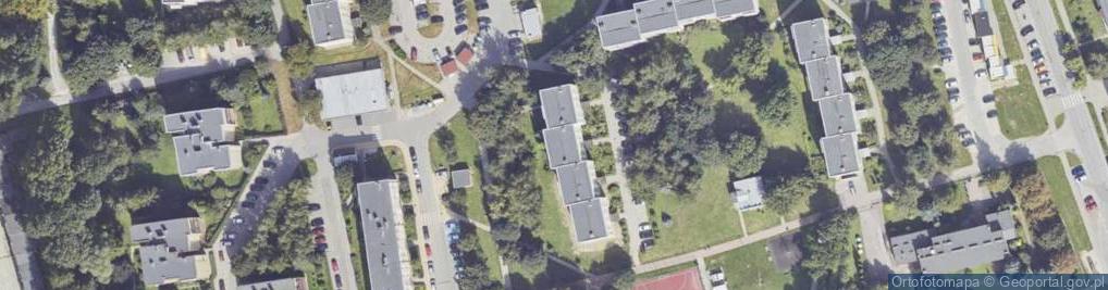 Zdjęcie satelitarne Żółkiewskiego-Lina, gen. ul.