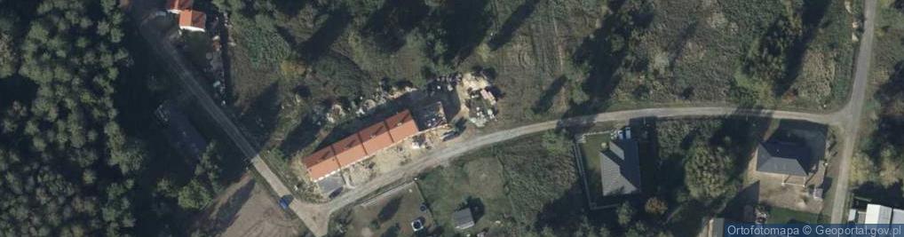 Zdjęcie satelitarne Żółta ul.