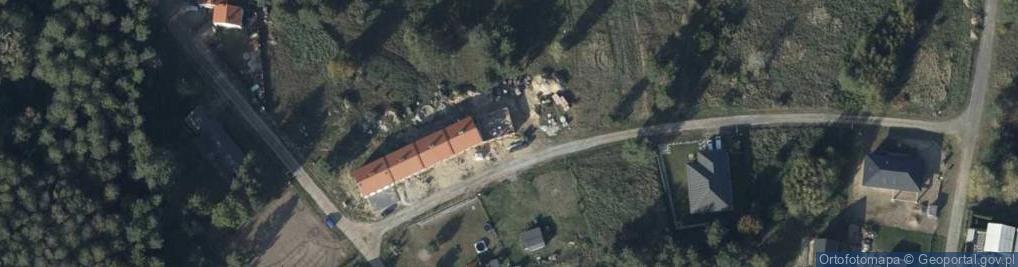 Zdjęcie satelitarne Żółta ul.