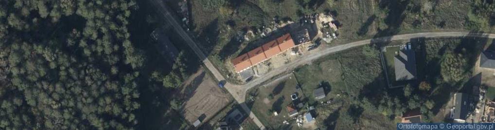 Zdjęcie satelitarne Żółta ul.
