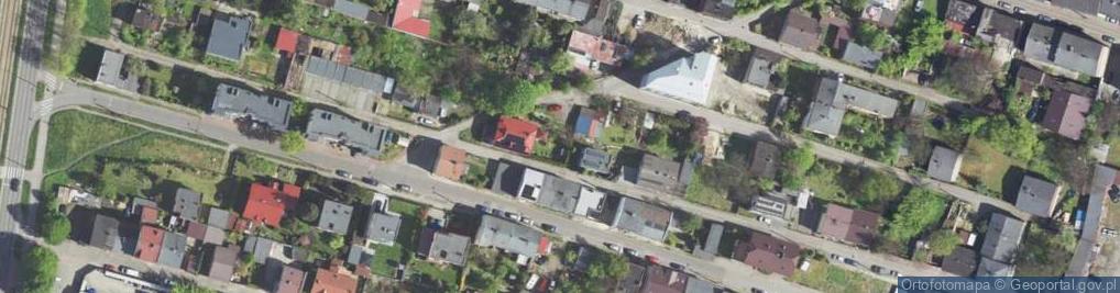 Zdjęcie satelitarne Żółta ul.