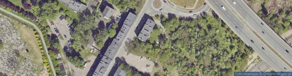 Zdjęcie satelitarne Żołnierska ul.