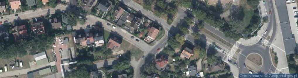 Zdjęcie satelitarne Żołnierska ul.