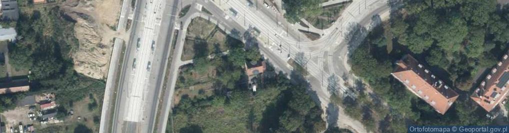 Zdjęcie satelitarne Żołnierska ul.