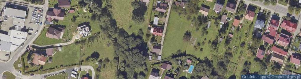 Zdjęcie satelitarne Żółta ul.