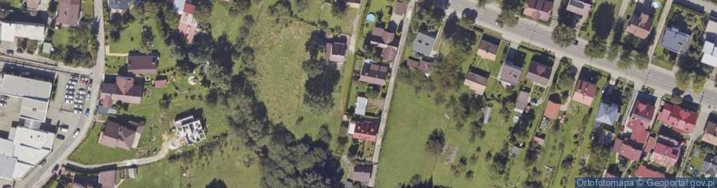 Zdjęcie satelitarne Żółta ul.