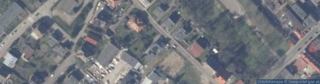 Zdjęcie satelitarne Żółwia ul.