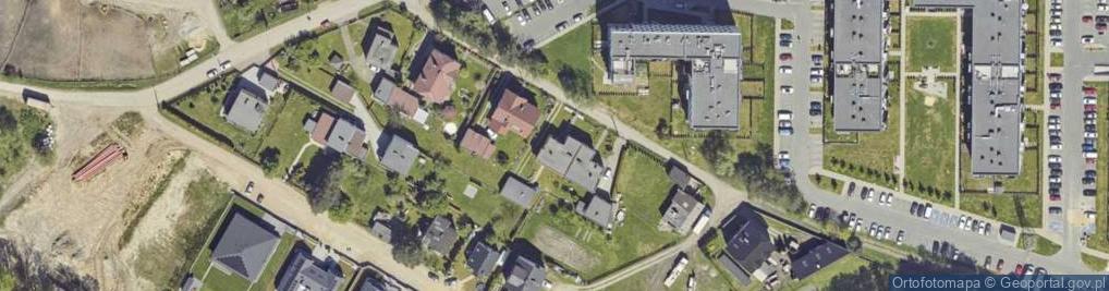 Zdjęcie satelitarne Żorska ul.