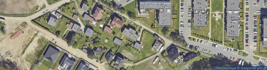 Zdjęcie satelitarne Żorska ul.