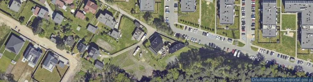 Zdjęcie satelitarne Żorska ul.