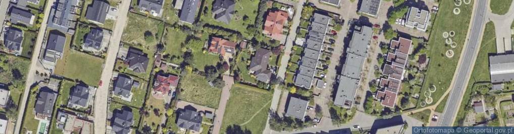 Zdjęcie satelitarne Żorska ul.
