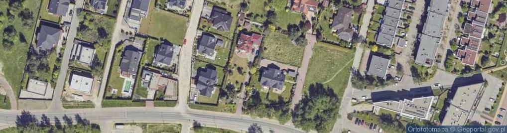 Zdjęcie satelitarne Żorska ul.
