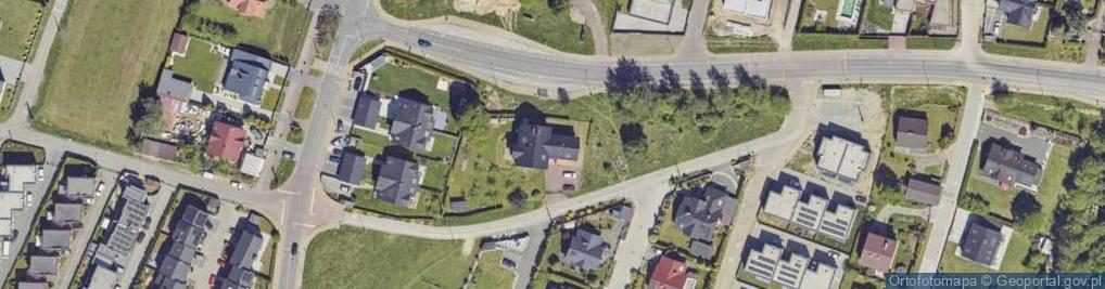Zdjęcie satelitarne Żorska ul.