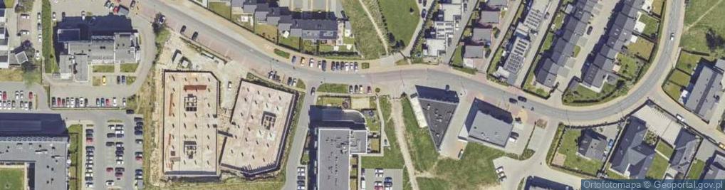 Zdjęcie satelitarne Żorska ul.