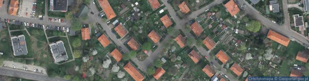 Zdjęcie satelitarne Żołnierska ul.