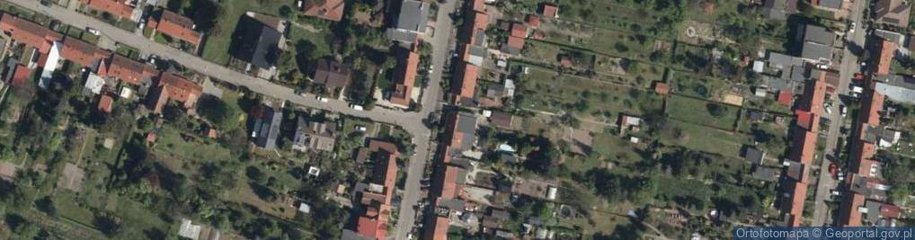 Zdjęcie satelitarne Żółta ul.