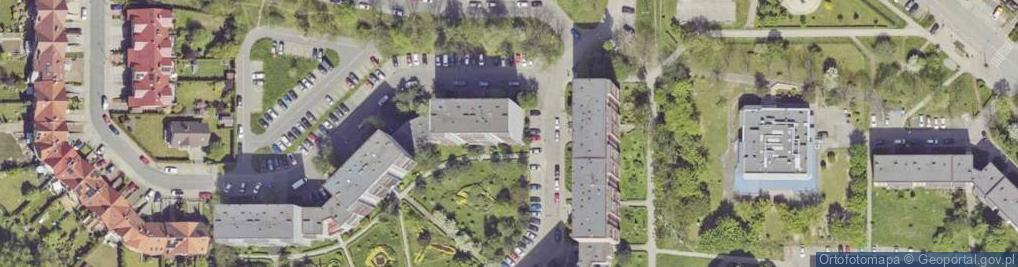 Zdjęcie satelitarne Zonna Włodzimierza, prof. ul.