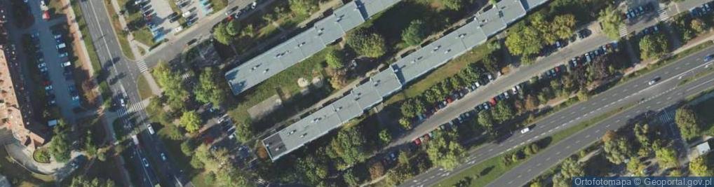 Zdjęcie satelitarne Żołnierzy 2 Armii ul.