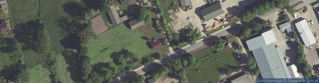 Zdjęcie satelitarne Żółkiew-Kolonia ul.