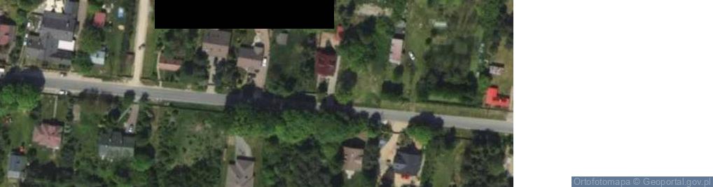 Zdjęcie satelitarne Zrębska ul.