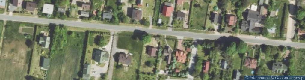 Zdjęcie satelitarne Zrębska ul.