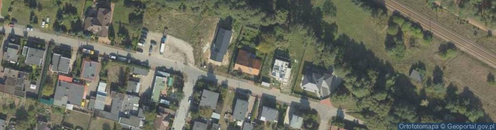 Zdjęcie satelitarne Źródlana ul.