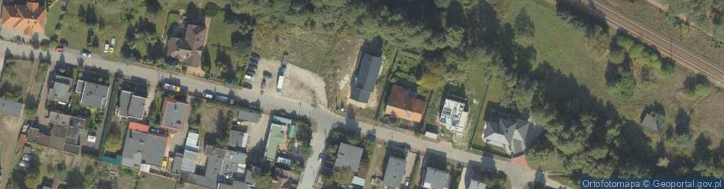 Zdjęcie satelitarne Źródlana ul.