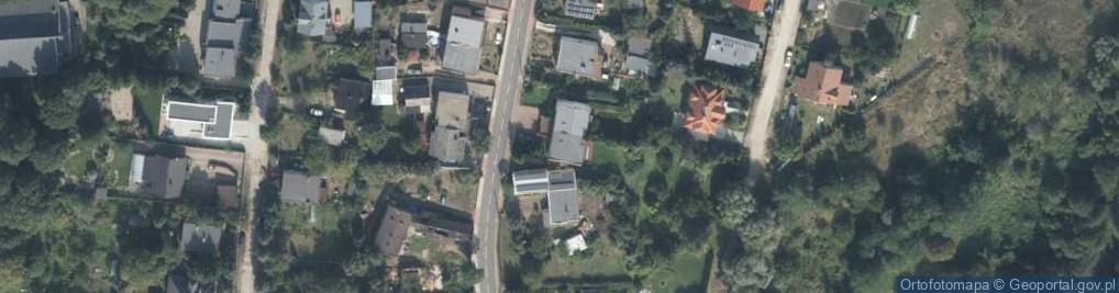Zdjęcie satelitarne Źródlana ul.