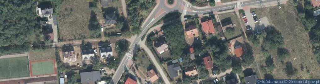Zdjęcie satelitarne Źródlana ul.