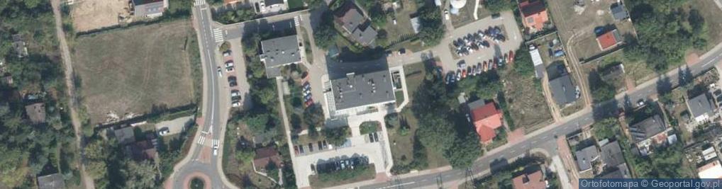 Zdjęcie satelitarne Źródlana ul.