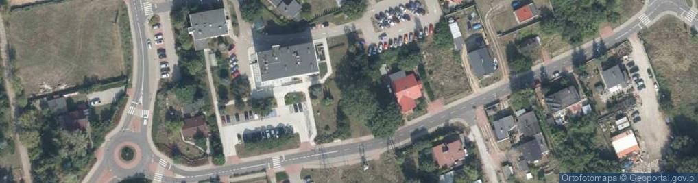 Zdjęcie satelitarne Źródlana ul.