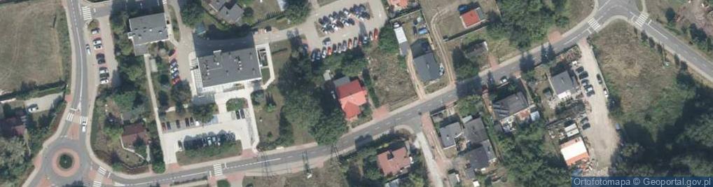 Zdjęcie satelitarne Źródlana ul.