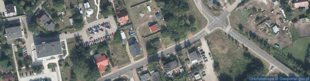 Zdjęcie satelitarne Źródlana ul.