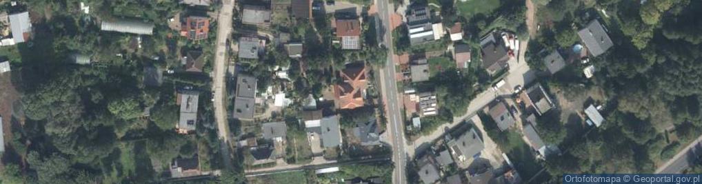 Zdjęcie satelitarne Źródlana ul.