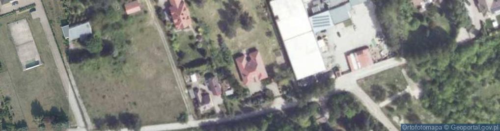Zdjęcie satelitarne Źródlana ul.