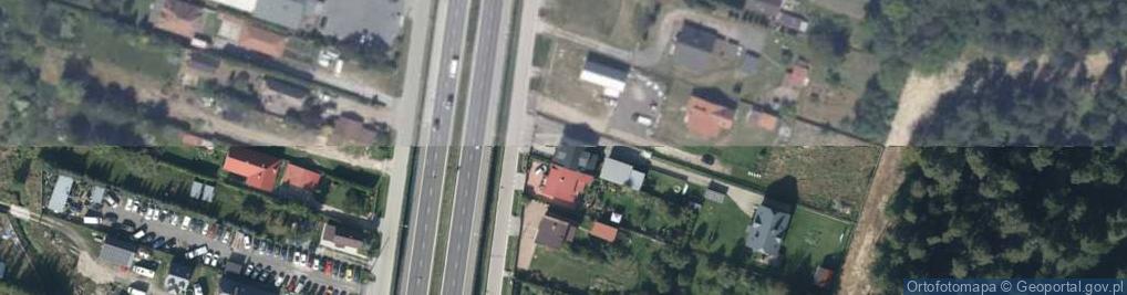 Zdjęcie satelitarne Źródlana ul.