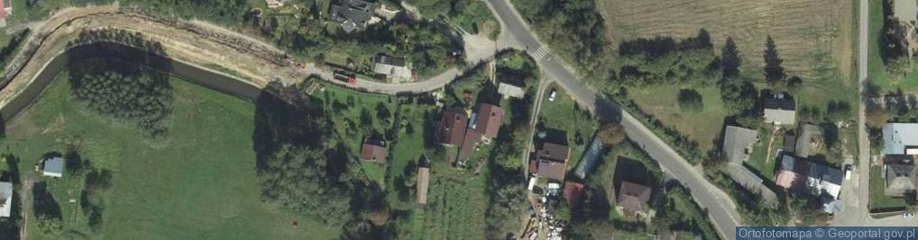 Zdjęcie satelitarne Źródlana ul.