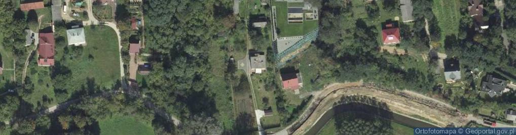 Zdjęcie satelitarne Źródlana ul.