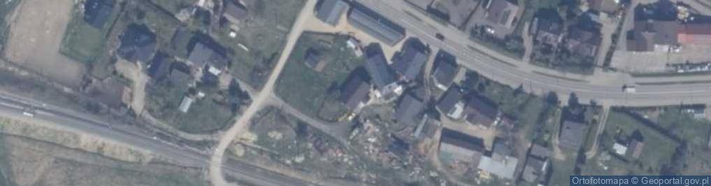 Zdjęcie satelitarne Źródlana ul.