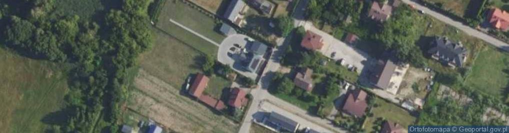 Zdjęcie satelitarne Źródlana ul.