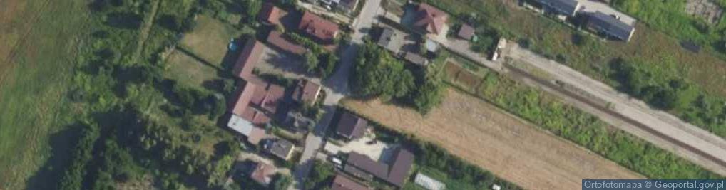 Zdjęcie satelitarne Źródlana ul.