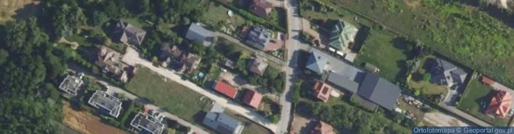 Zdjęcie satelitarne Źródlana ul.