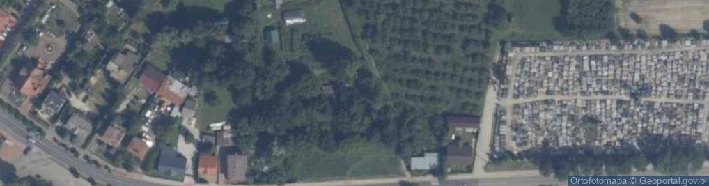 Zdjęcie satelitarne Źródlana ul.