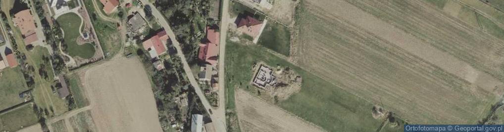 Zdjęcie satelitarne Źródlana ul.