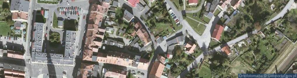 Zdjęcie satelitarne Źródlana ul.