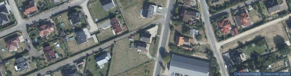 Zdjęcie satelitarne Źródlana ul.