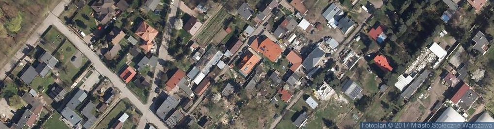 Zdjęcie satelitarne Źródlana ul.