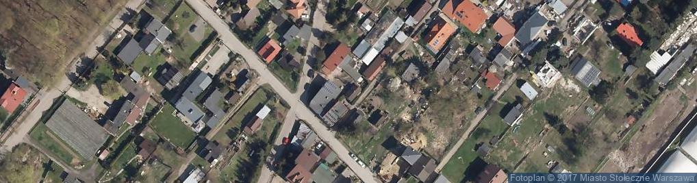 Zdjęcie satelitarne Źródlana ul.