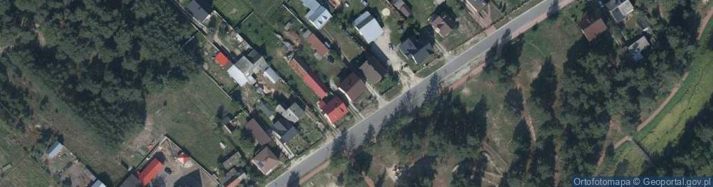 Zdjęcie satelitarne Źródlana ul.